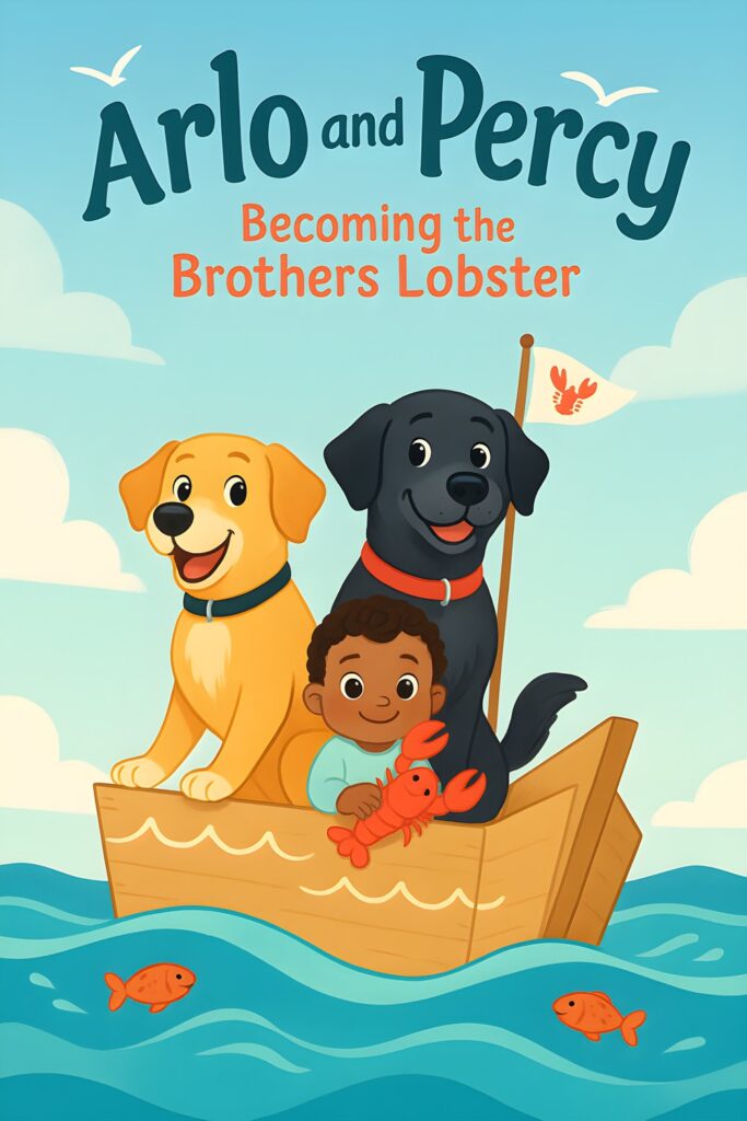 Arlo and Percy Becoming Brothers Lobster cover page